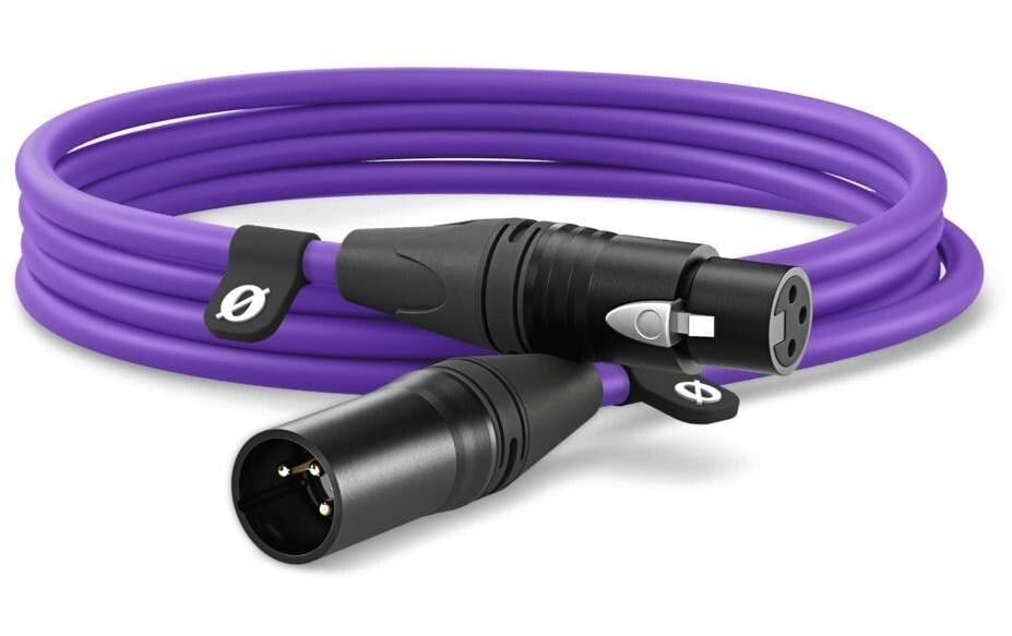 Rode XLR-3 Purple Mikrofonkabel, 3m, violett