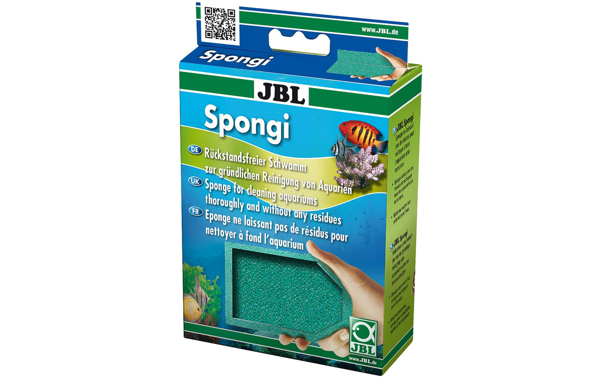 JBL Spongi Reinigungsschwamm f. Aquarien 11.5 x 9 cm, grün