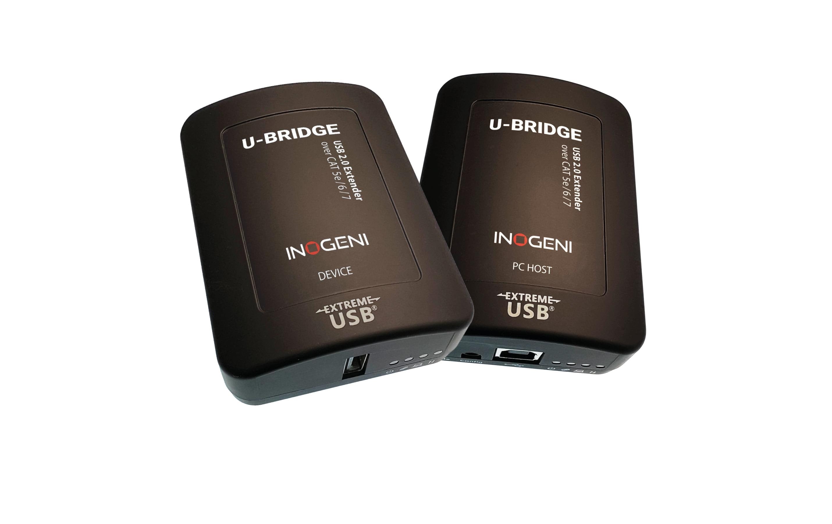Inogeni U-BRIDGE USB 2.0 Extender, Cat5e/6/7, bis 100m