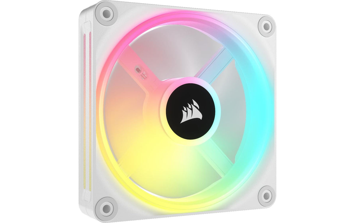 Gehäuselüfter Corsair QX120 Expansion weiss 120x120x25mm, PWM, 480-2400rpm, 10-37 dBA
