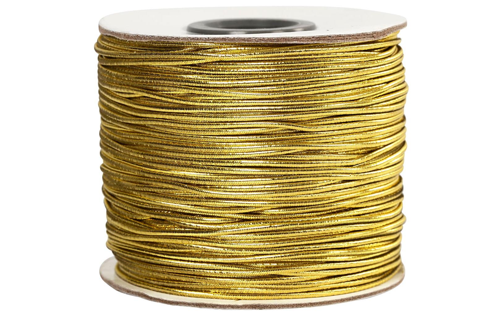 Creativ Company Elastikschnur Stärke: 1 mm, Gold, 100 m