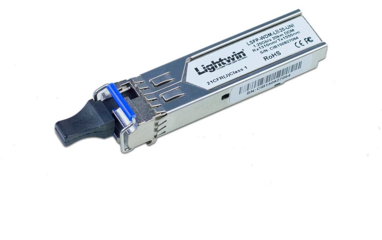 Lightwin LSFP-WDM-LB10-UNI SFP-Modul B 1GE, 10km,Simplex, WDM RX1310, TX1550