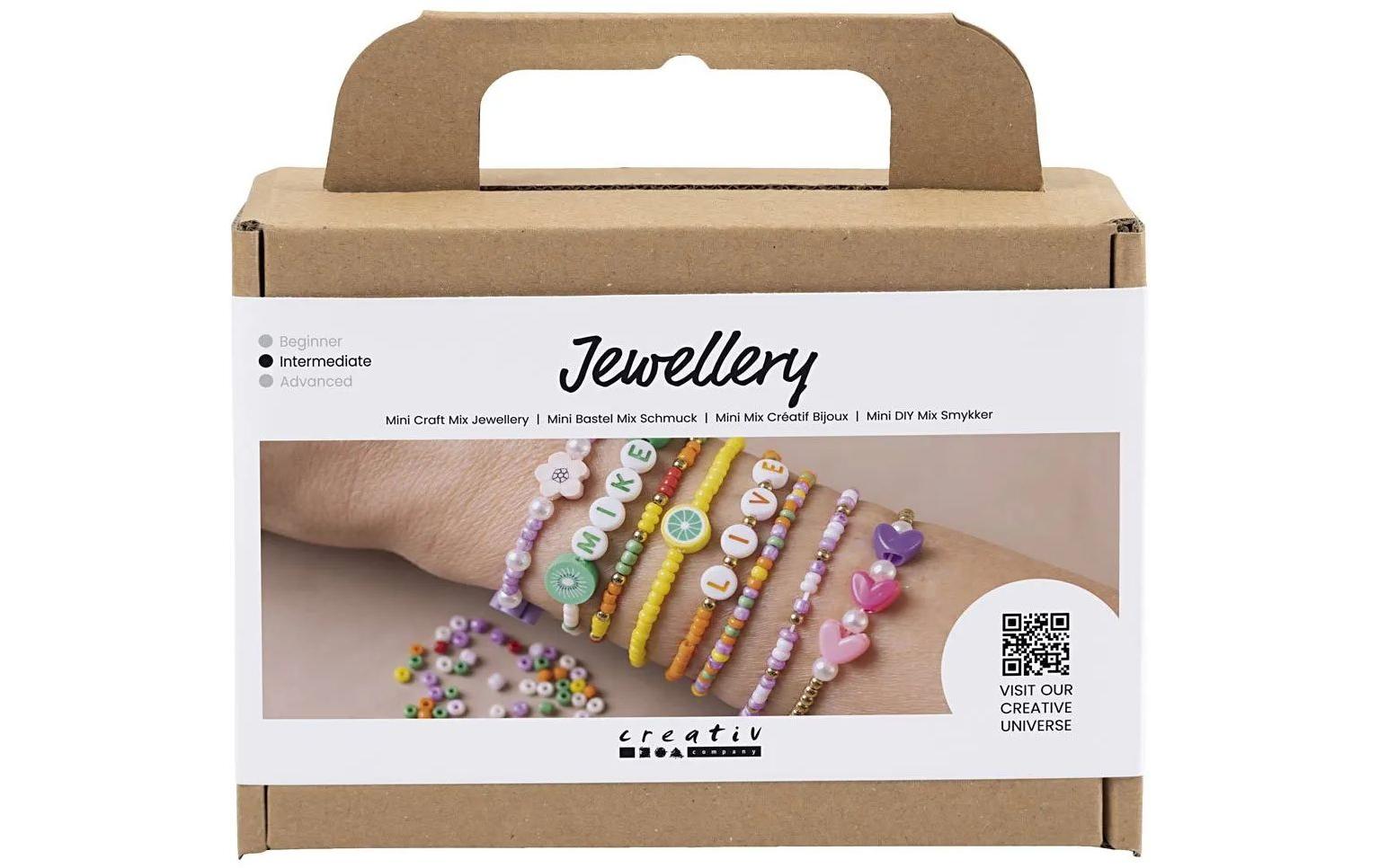 Creativ Company Mini Bastelmix Schmuck Armbänder, inkl. Anleitung