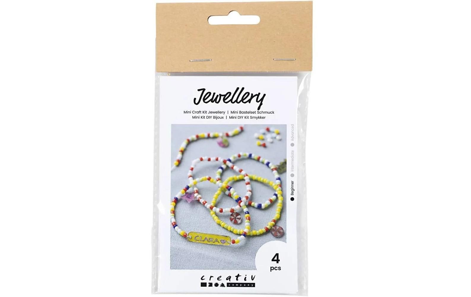 Creativ Company Mini Bastelset Schmuck Armband mit Schrumpffolie, Anleitung