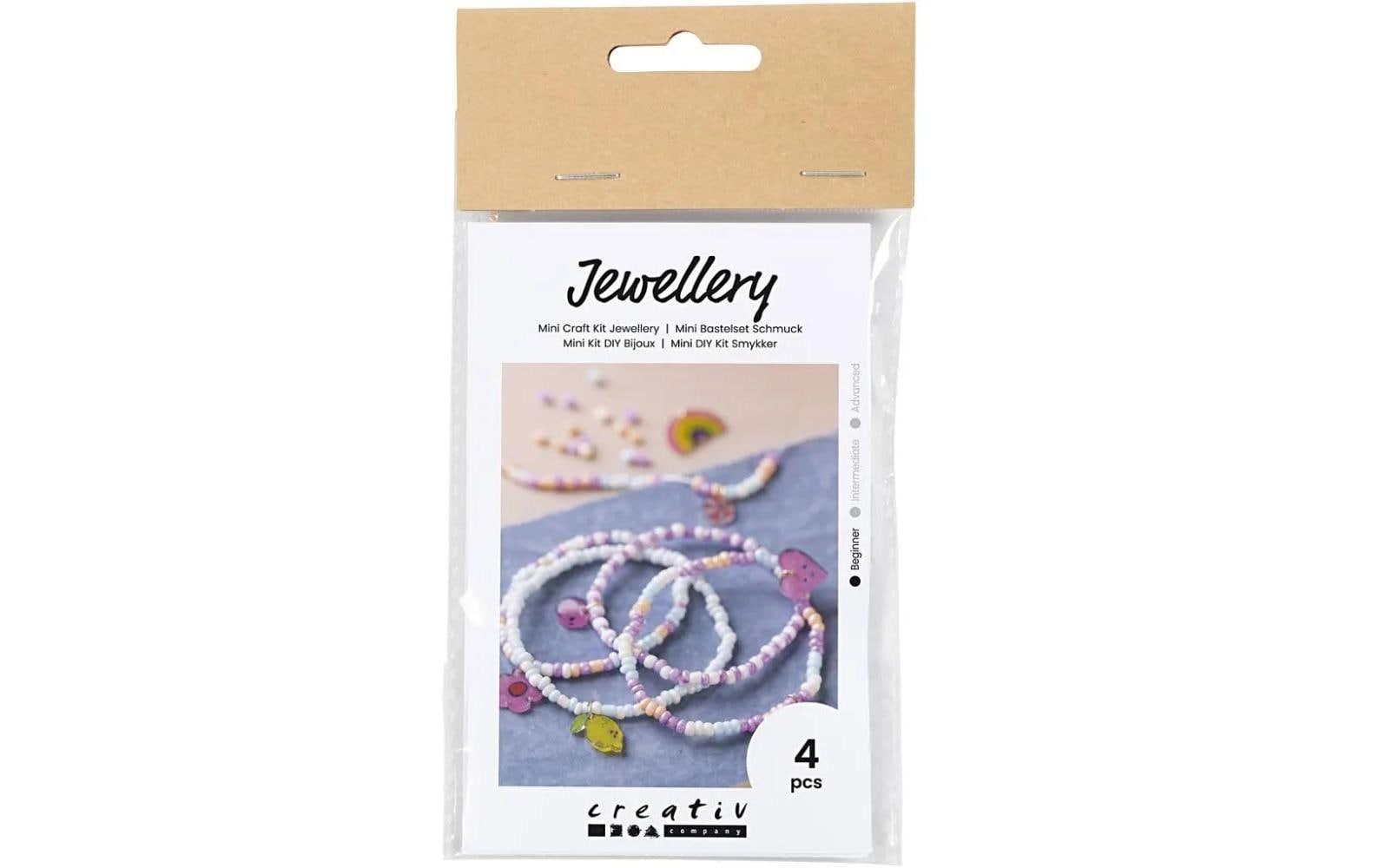 Creativ Company Mini Bastelset Schmuck Armband mit Schrumpffolie, Anleitung
