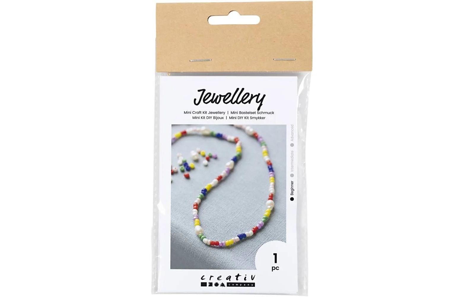 Creativ Company Mini Bastelset Schmuck Halskette, Anleitung