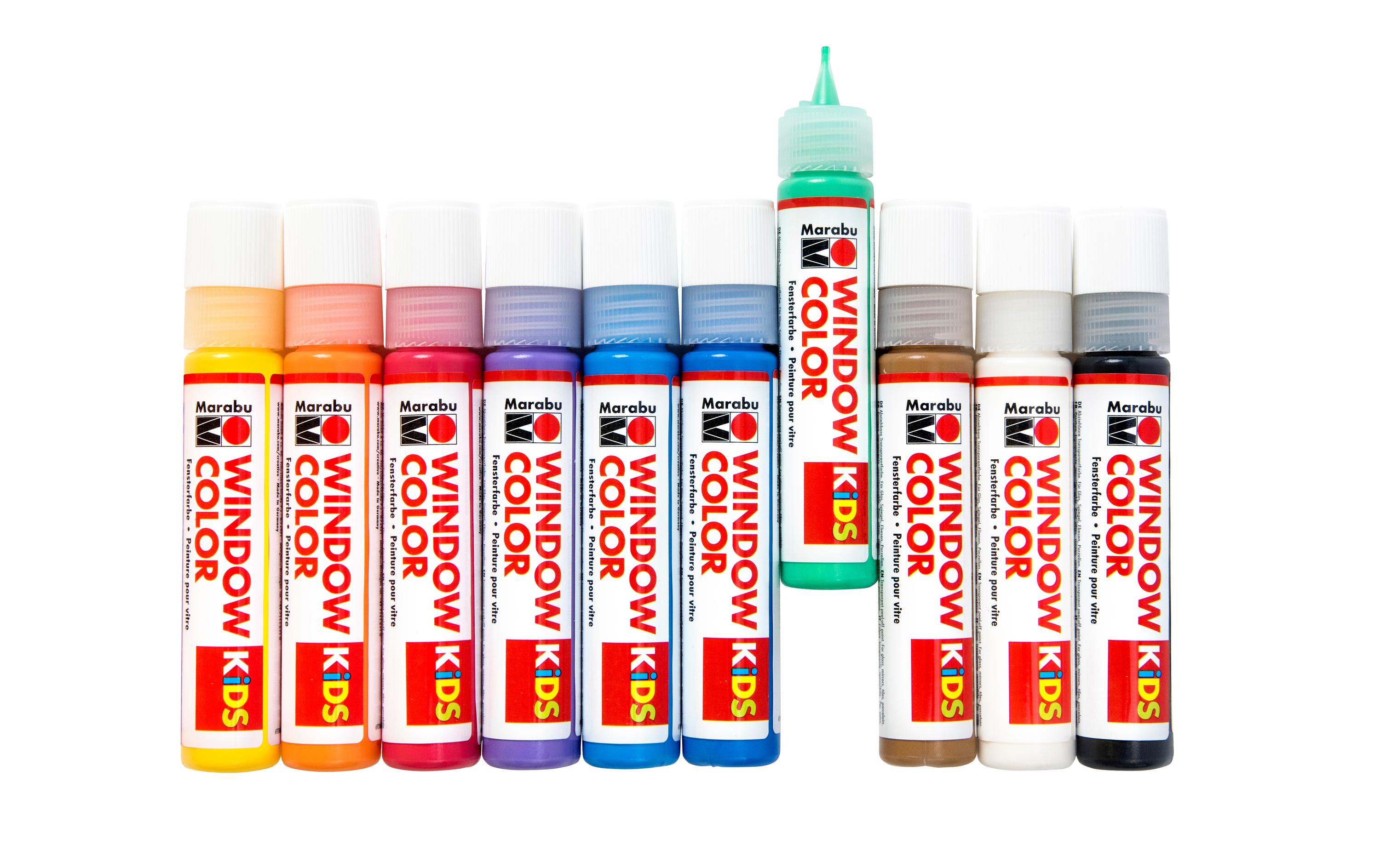 Marabu Window Color Fun & Fancy 10 x 25ml