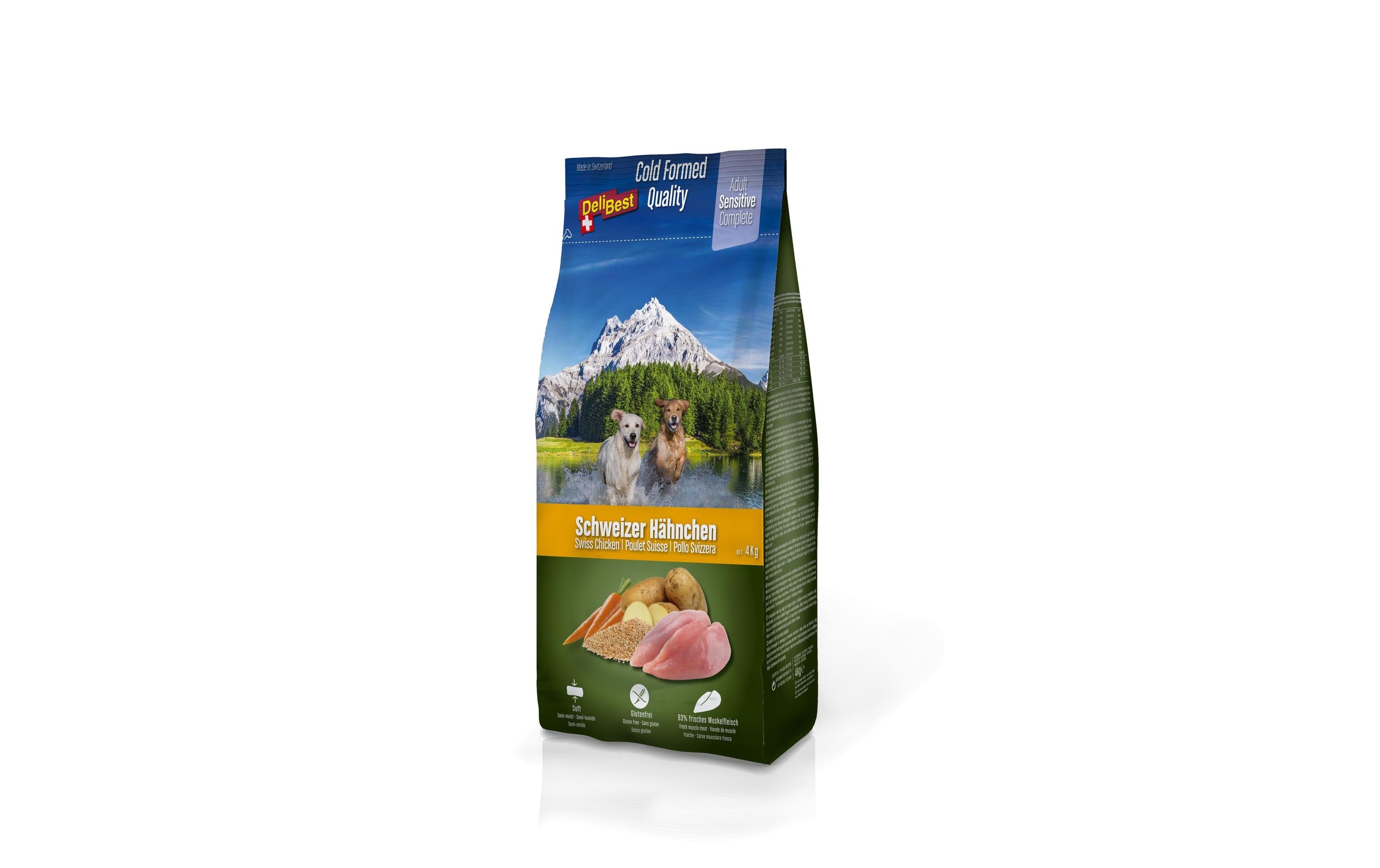 DeliBest Premium Complete Sensitive Dog Huhn, 4kg