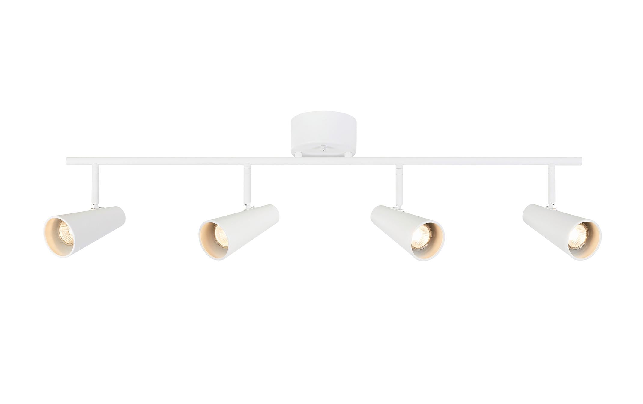 MARKSLOJD Crest 4L Sandy Weiss exkl. 4x GU10 LED 7W
