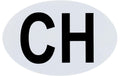 CH-Schild Auto magnetisch