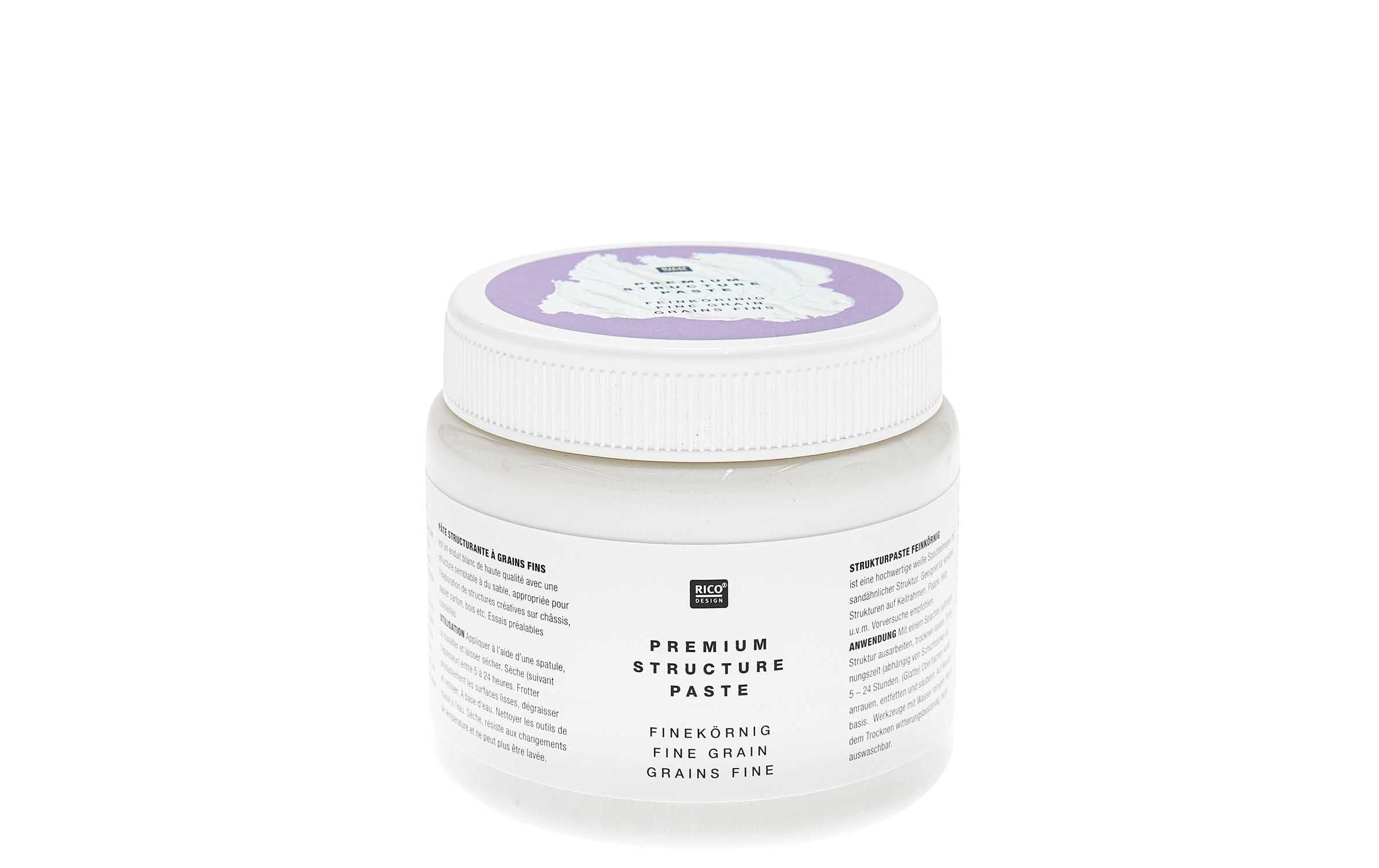 Rico ART Premium Strukturpaste feinkörnig 500ml