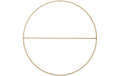 Rico Metallring mit Querstrebe gold 25 cm