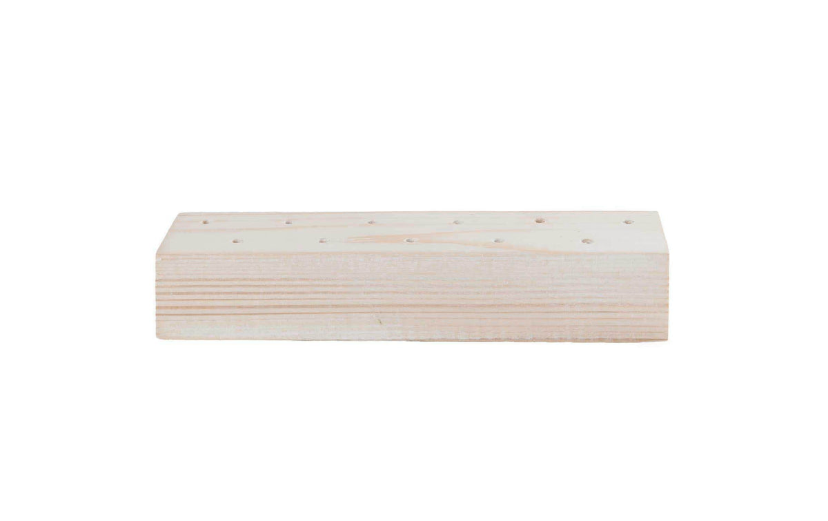 Rico Holzständer für Trockenblumen 21 x 4 x 5 cm, 100% FSC, , shabby weiss