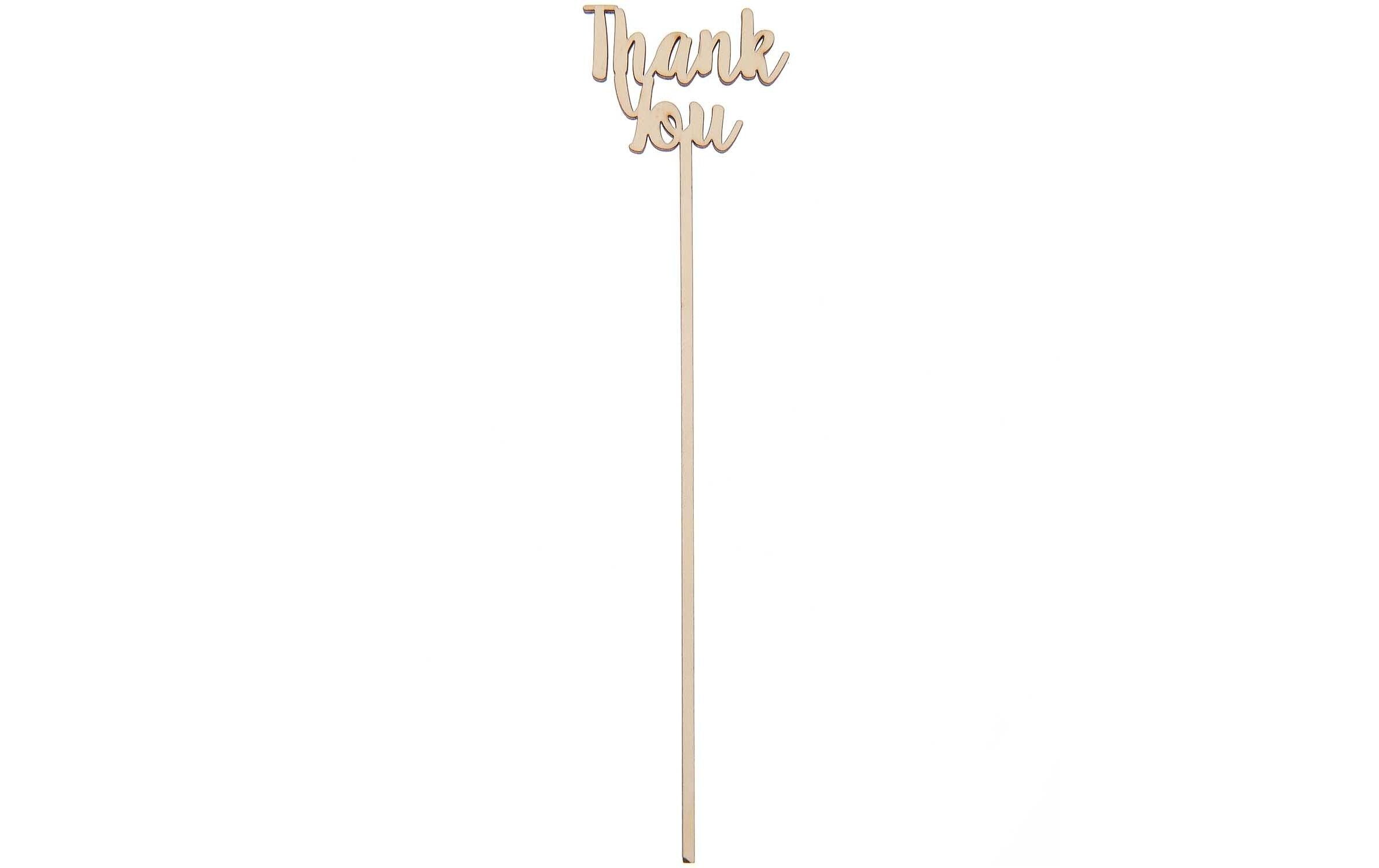 Rico Holzpicker Thank You 25.3 x 4.5 cm