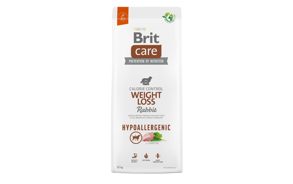 Brit Care Dog Weight Loss Hypoall.Kaninchen 12kg