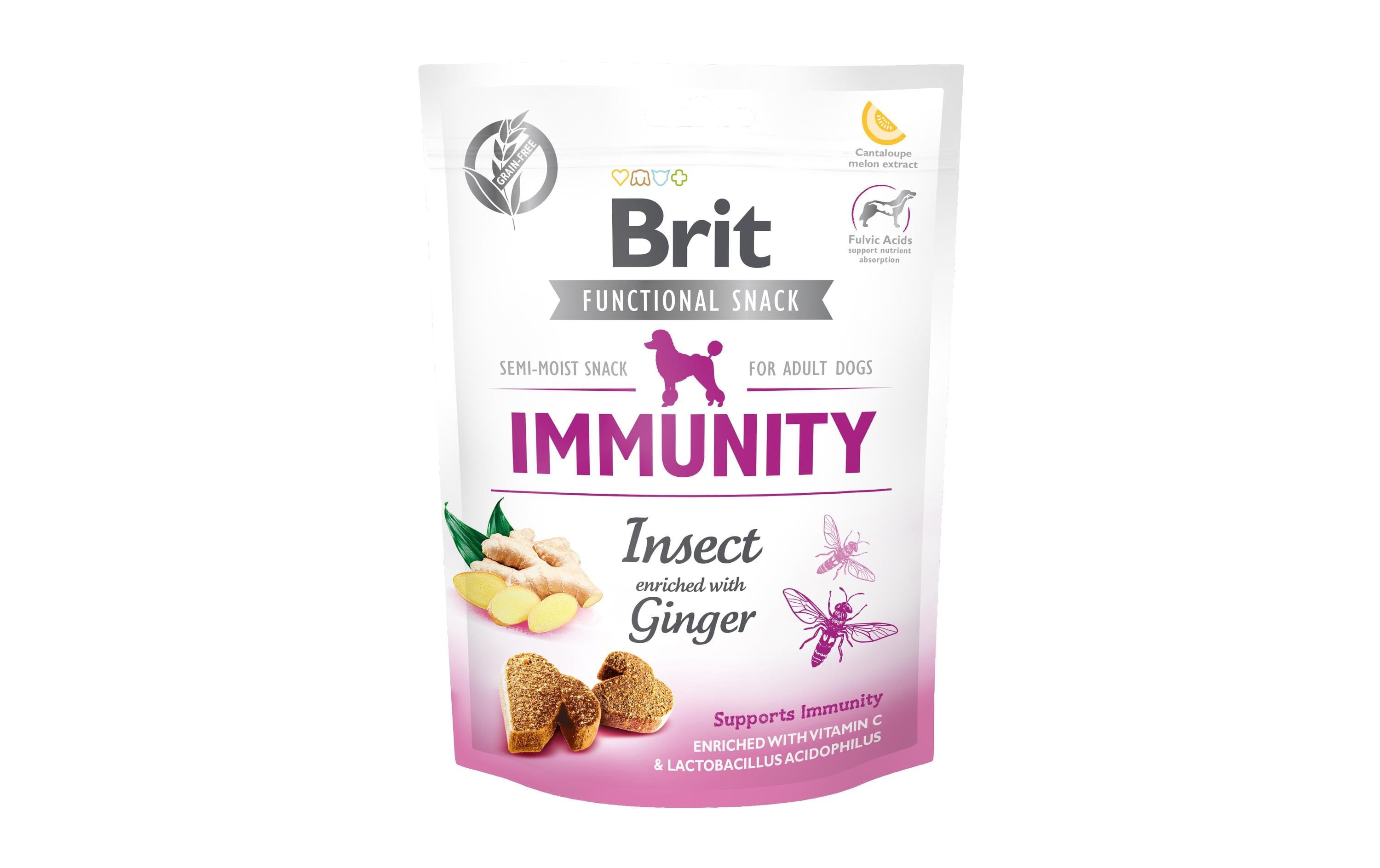 Brit Snack Dog Immunity Insect 150g Functional Snack