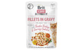 Brit Care Cat Fillets Sauce Trut&Lachs 85g