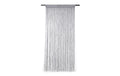 COCON Fadenvorhang grau, Polyester, 90x200 cm