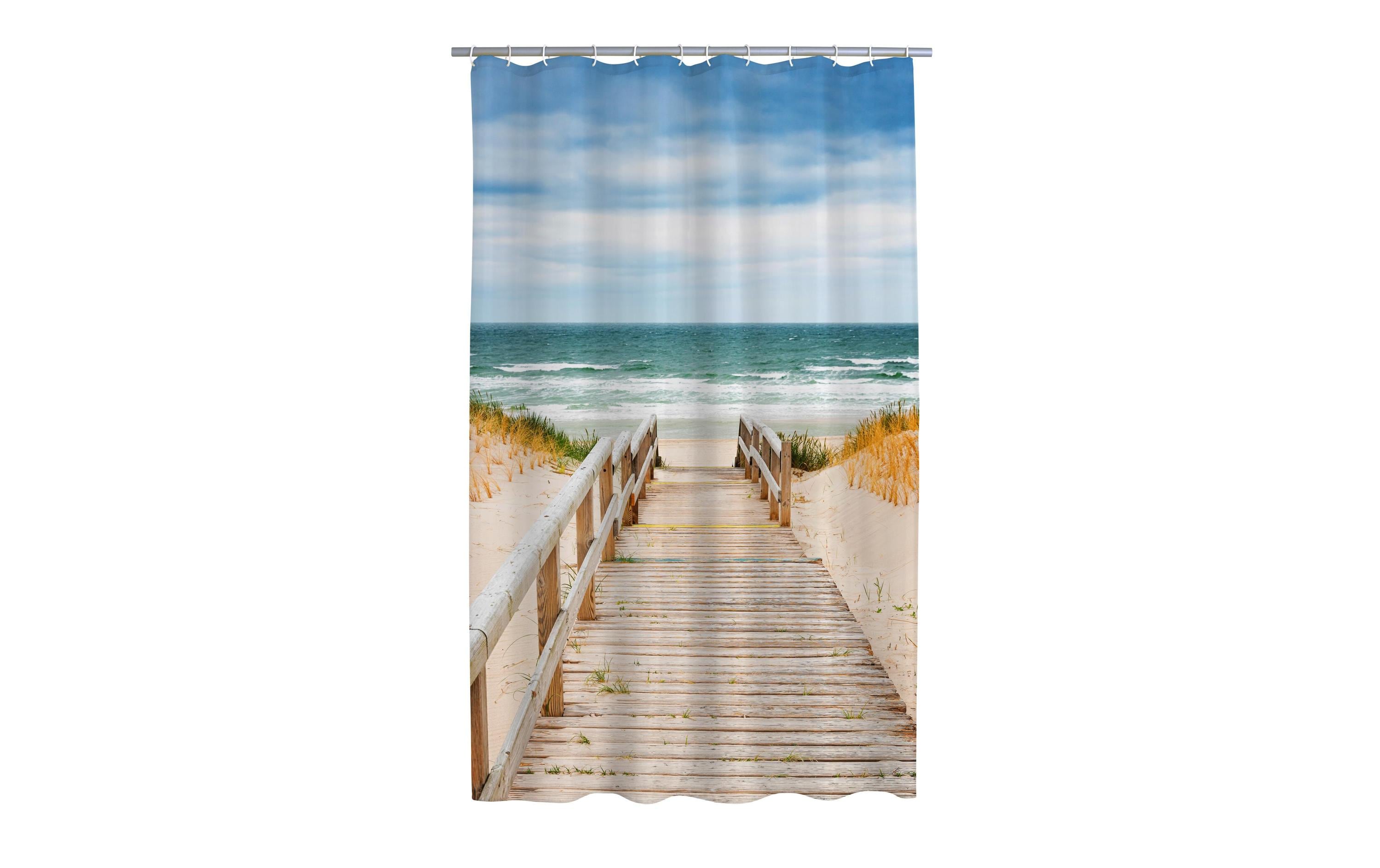 Ridder Duschvorhang Nordsee Grösse: 180x200cm, 100% Polyester