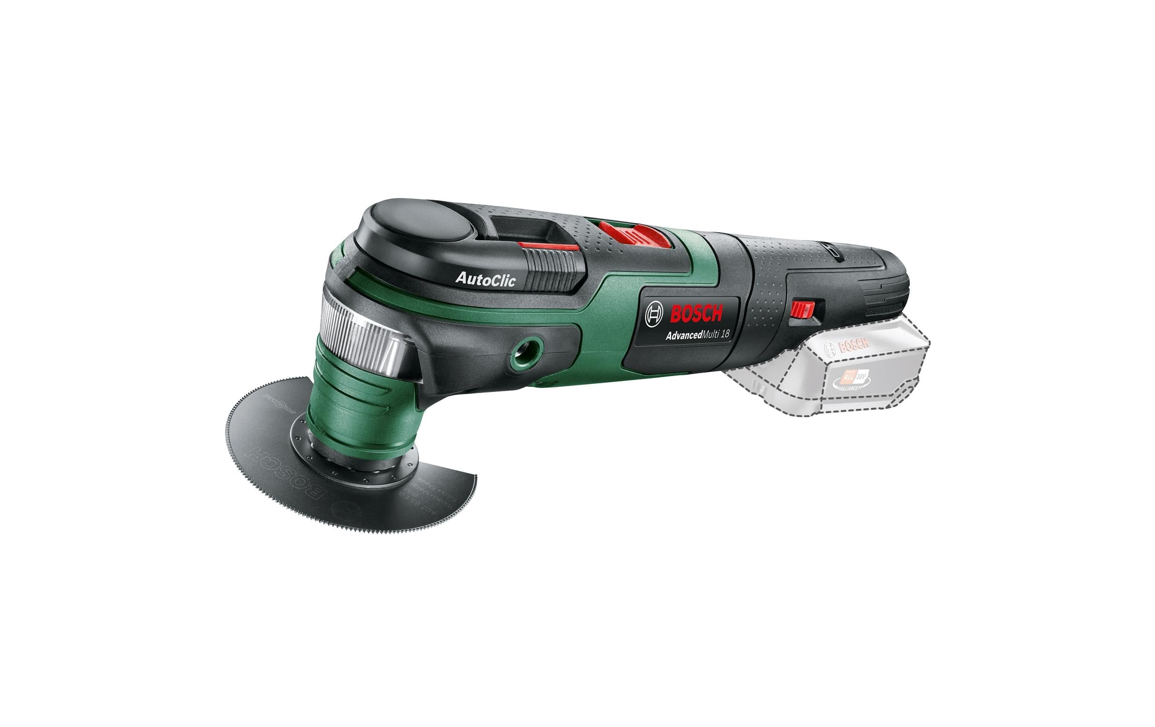 BOSCH AdvancedMulti 18 (Baretool) inkl. Systembox