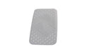 Ridder Badewanneneinlage Plattfuss Grau Grösse: 38x72cm, 100% TPE