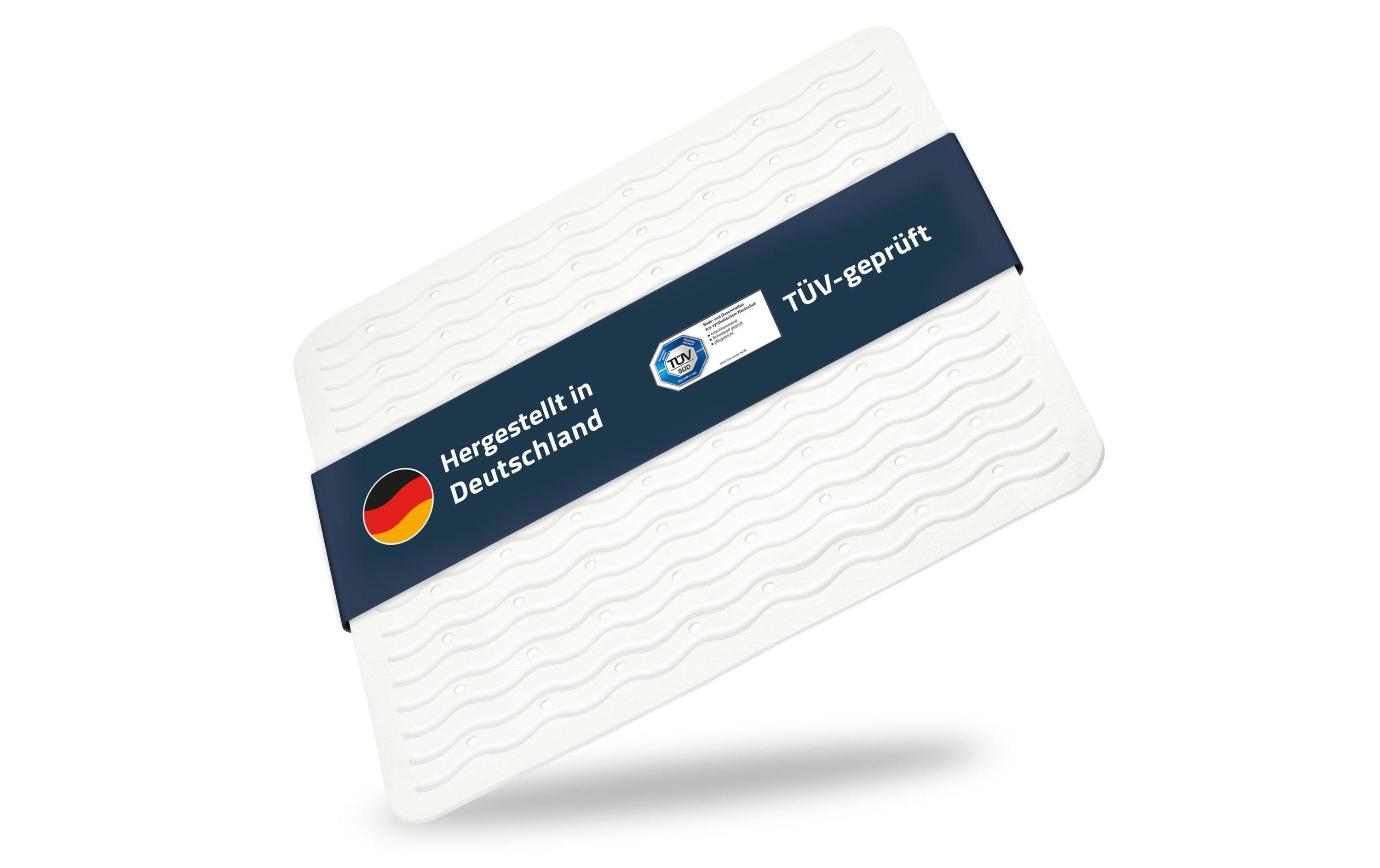Ridder Duscheinlage Playa Weiss Grösse: 54x54cm, 100% TPE