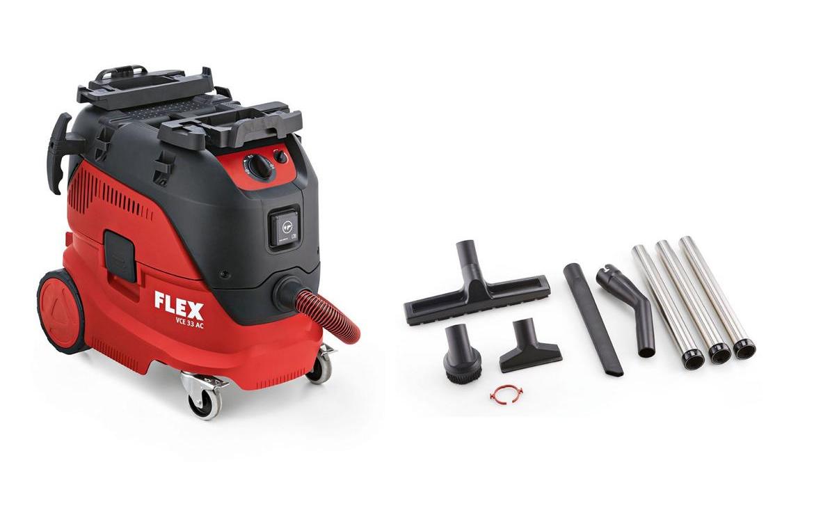 Flex VCE 33 L AC-Set  Sauger inkl. Reinigungsset