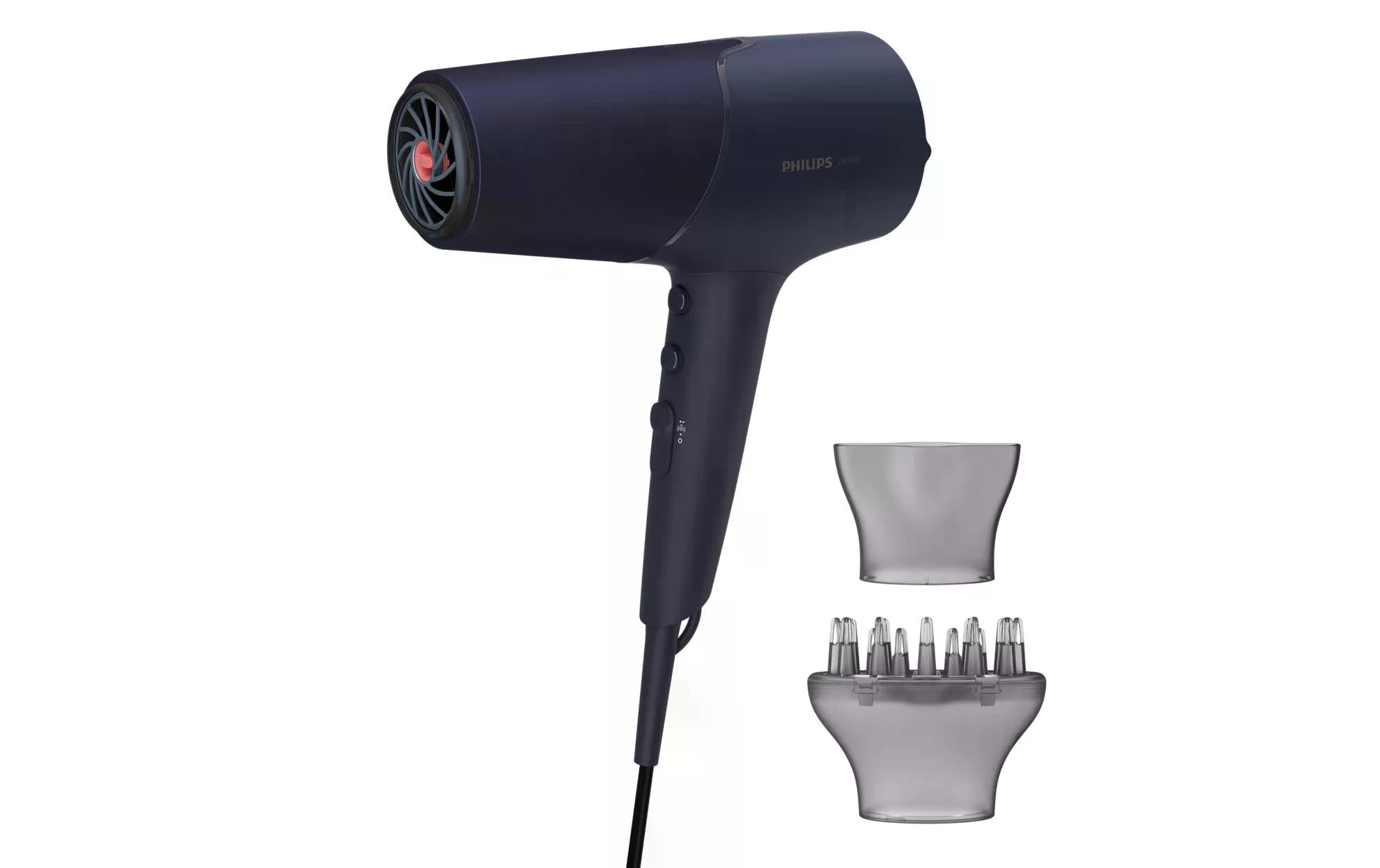 Philips Haartrockner Series 5000 BHD510/28 blau, mit ThermoShield Technologie