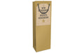 B+C Geschenktasche Kraftp.Uni Postkarten gold, 12x36x10cm