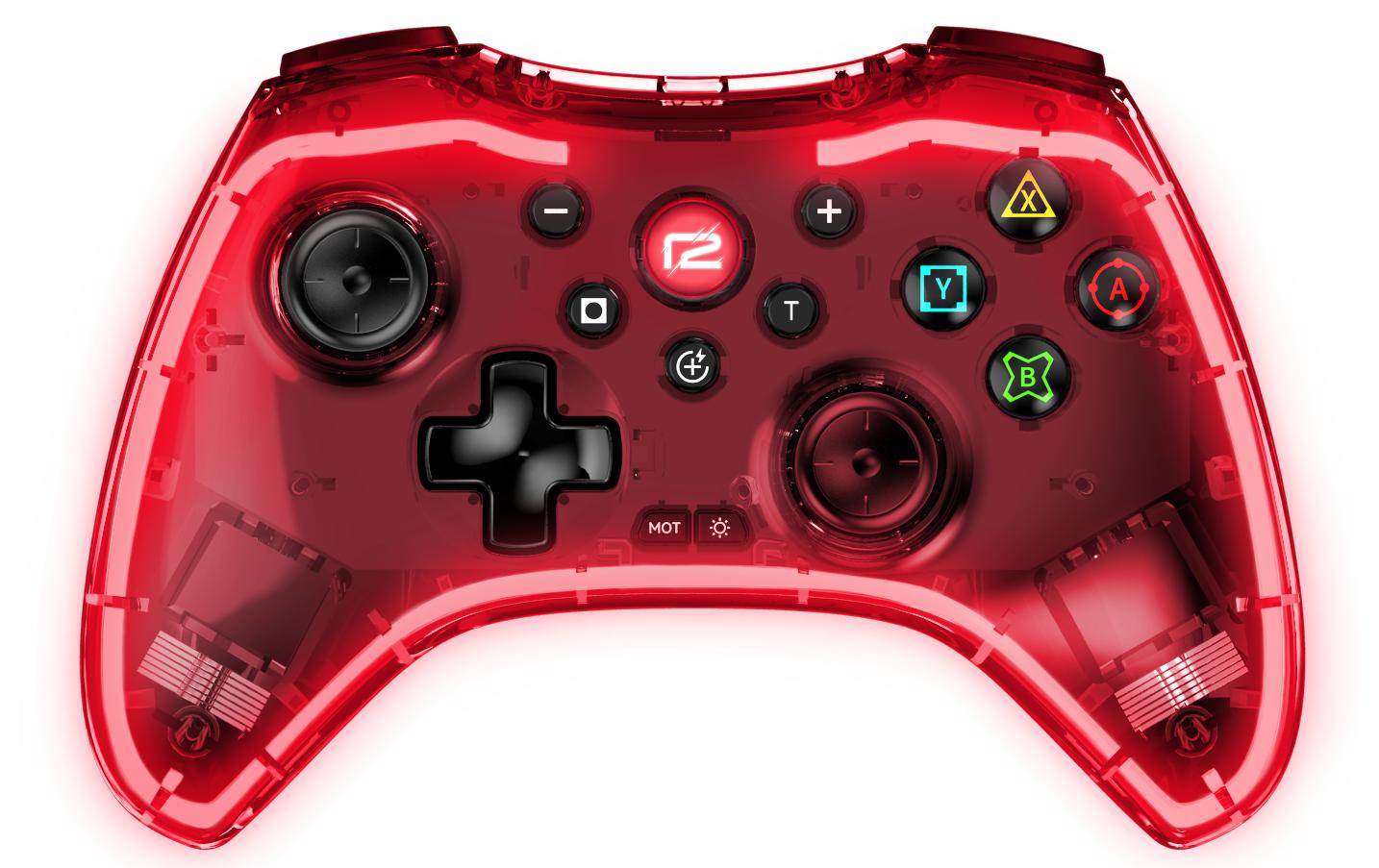 ready2gaming NSW Wireless Pro Pad X red RGB LED, Wireless