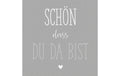 Stewo Servietten Dahoma 25x25cm, grau