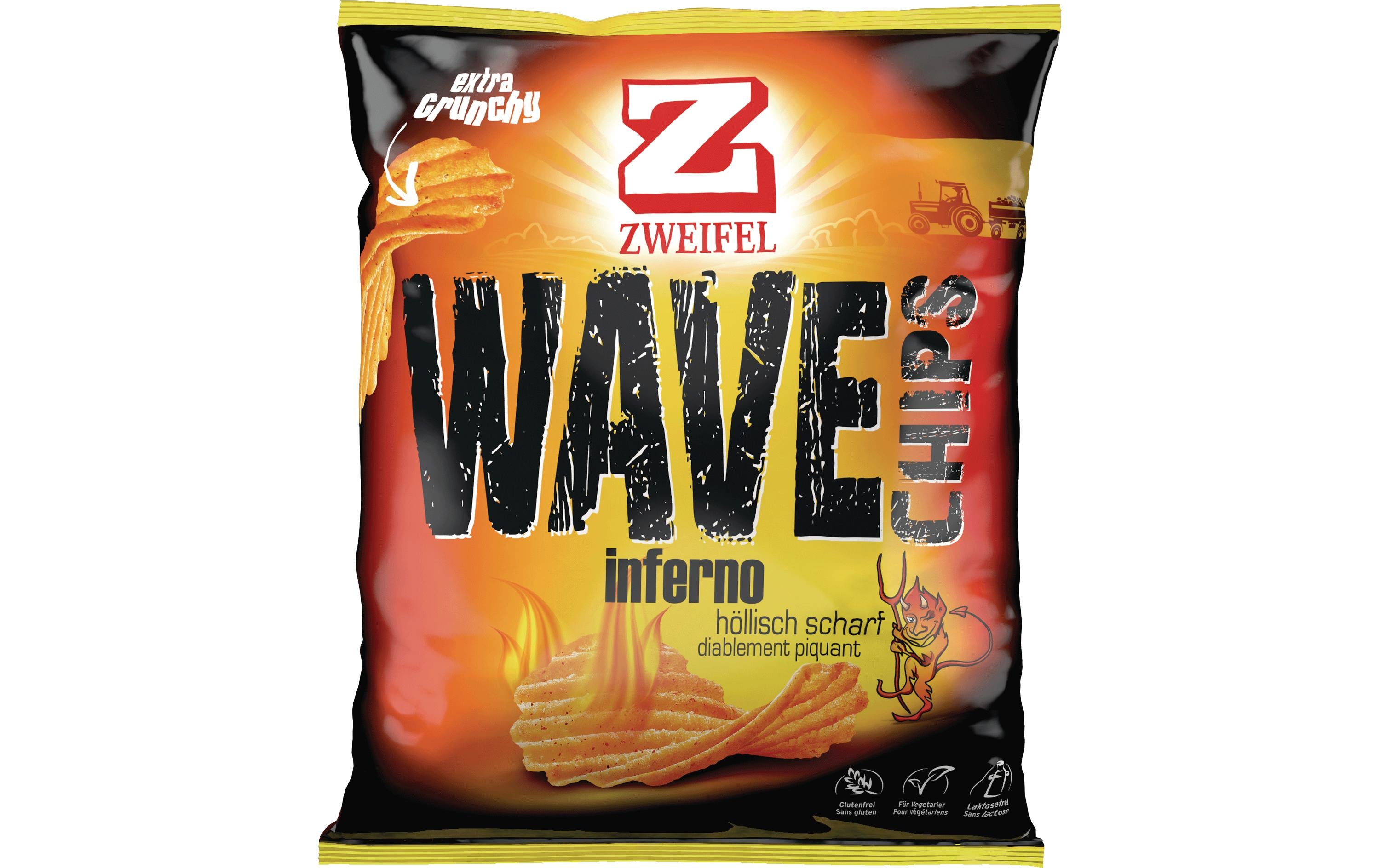 Chips Wave Inferno 120g 120g