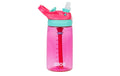 KOOR Flasche Kinder 450ml Rot Tritan+PP+Silikon, 7x7x17cm
