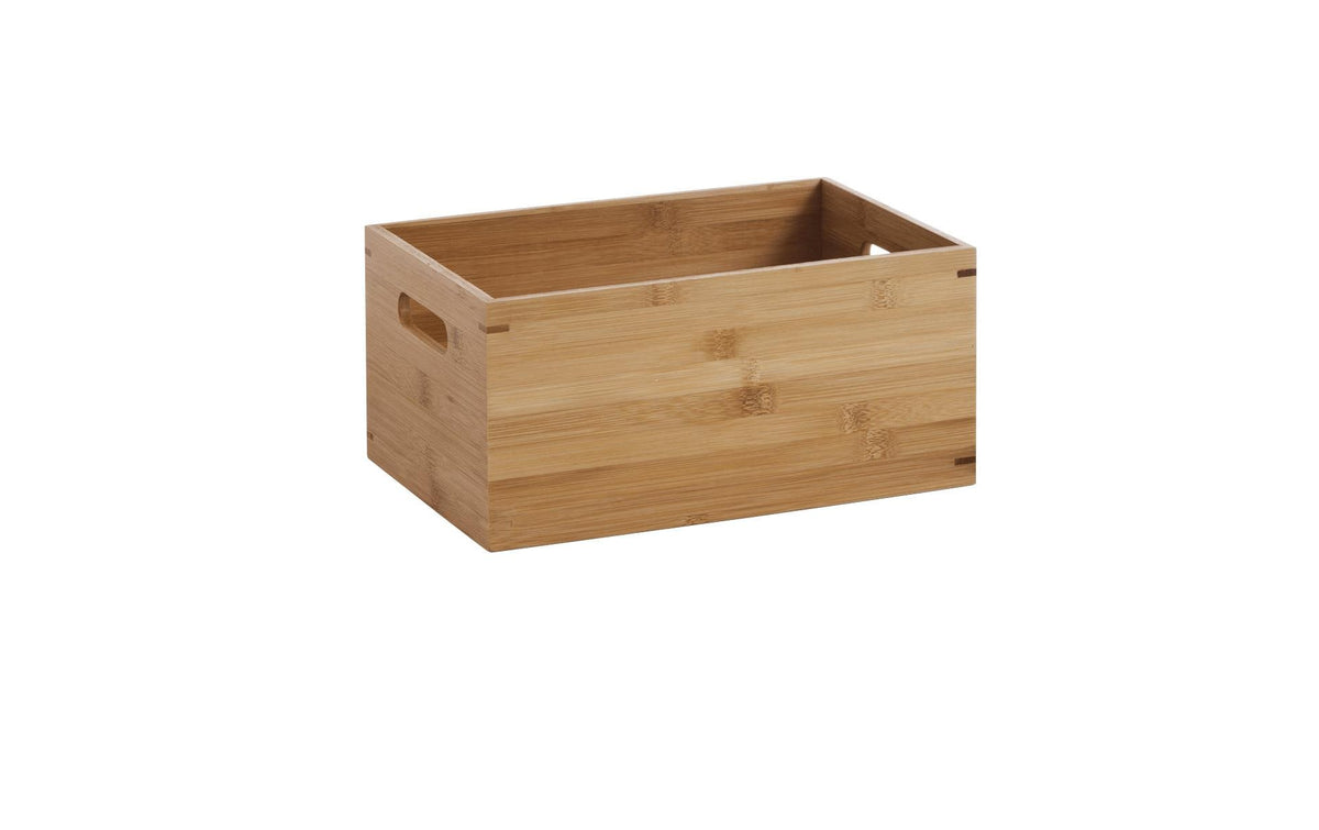 Zeller Aufbewahrungskiste Bambus aus China, ca. 30 x 20 x 14 cm