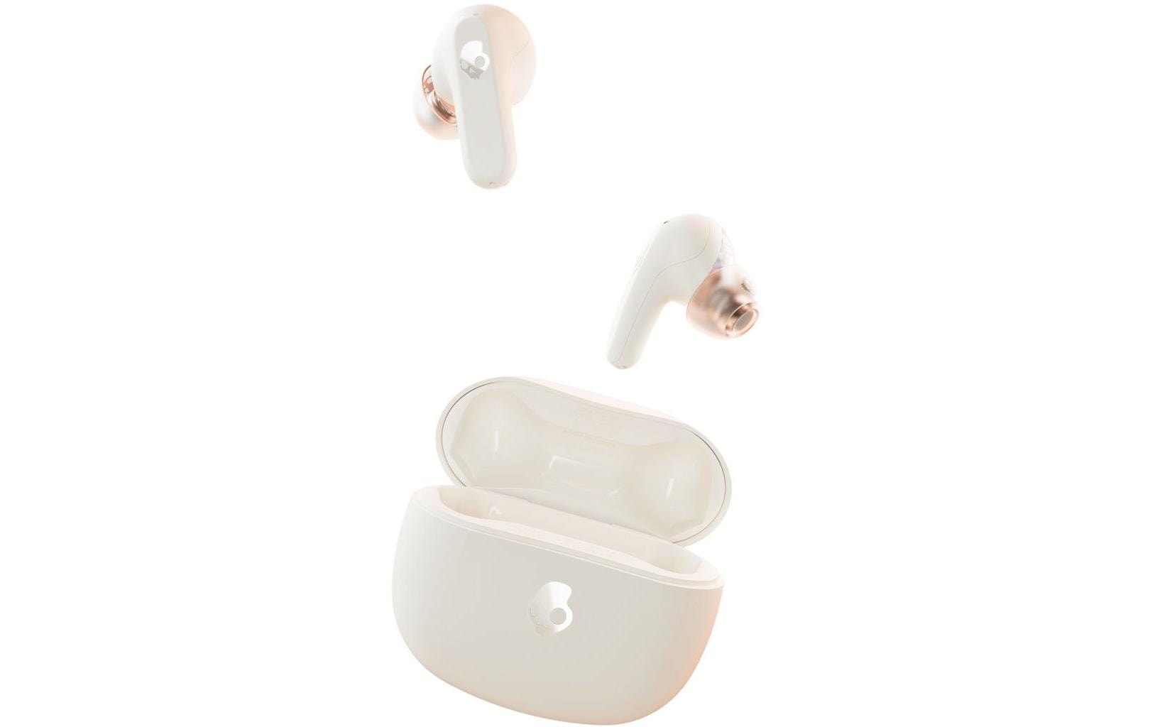 Skullcandy Rail, True Wireless In-Ear Bone/ Orange Glow