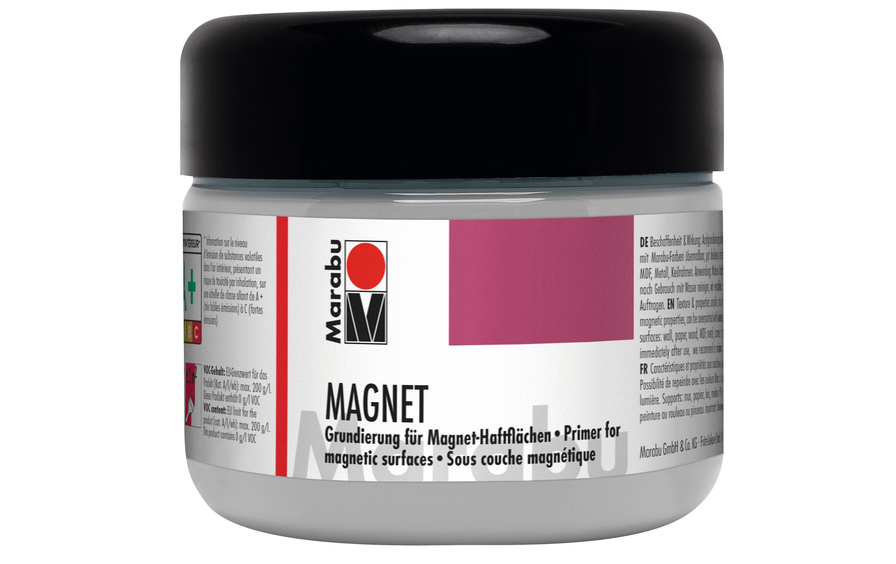 Marabu Magnet-Farbe 225ml Grau 815