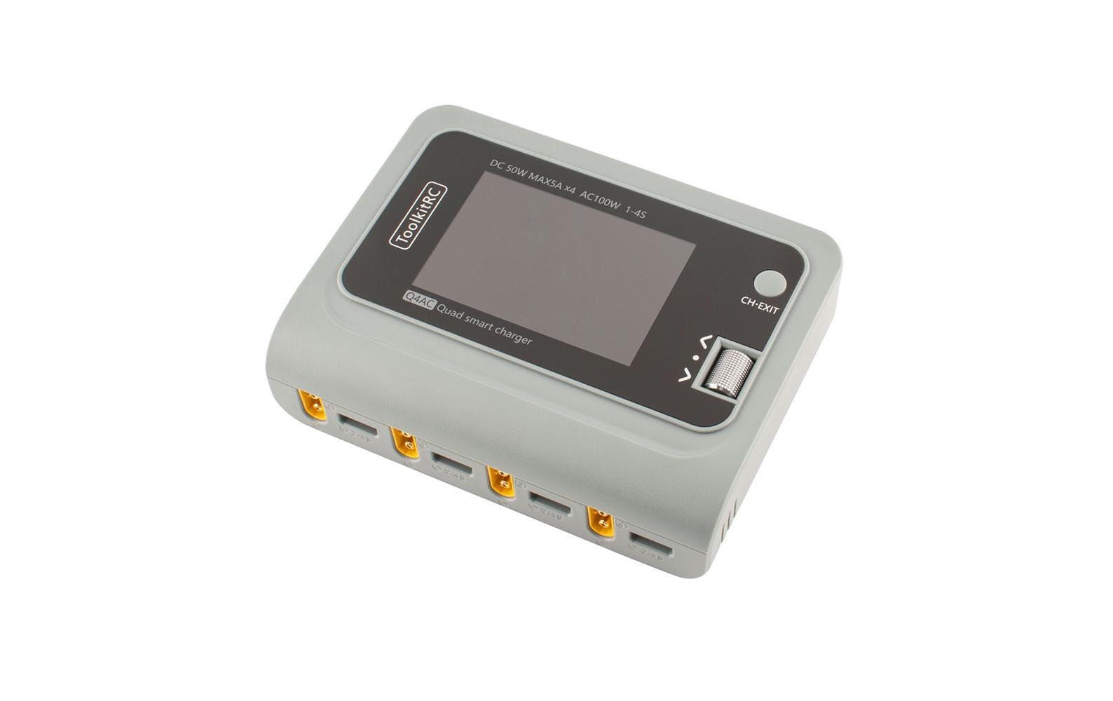 ToolKitRC Q4AC XT60 Quad AC Ladegerät 1-4S