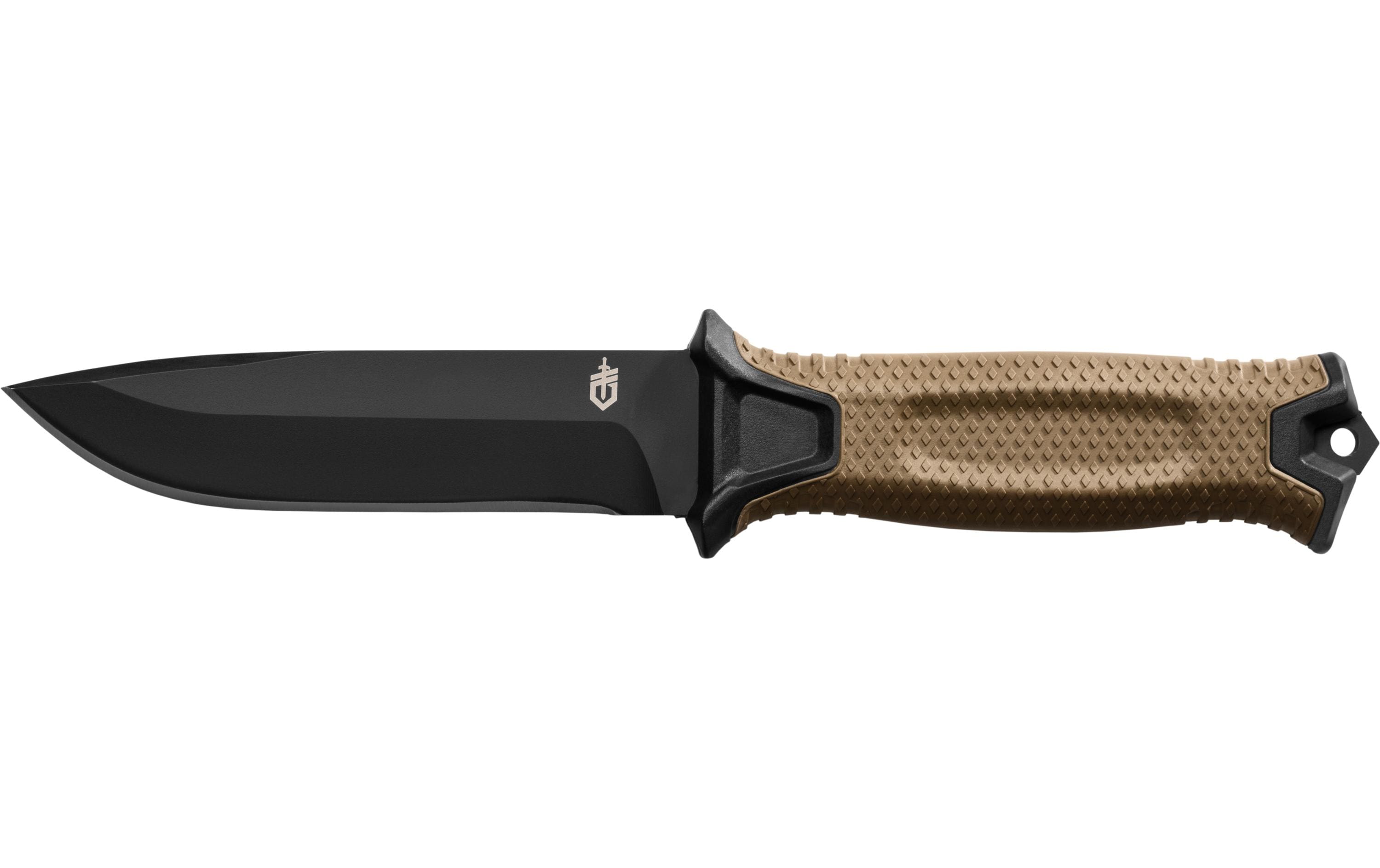 Gerber Militärmesser Strongarm Braun, glatte Klinge