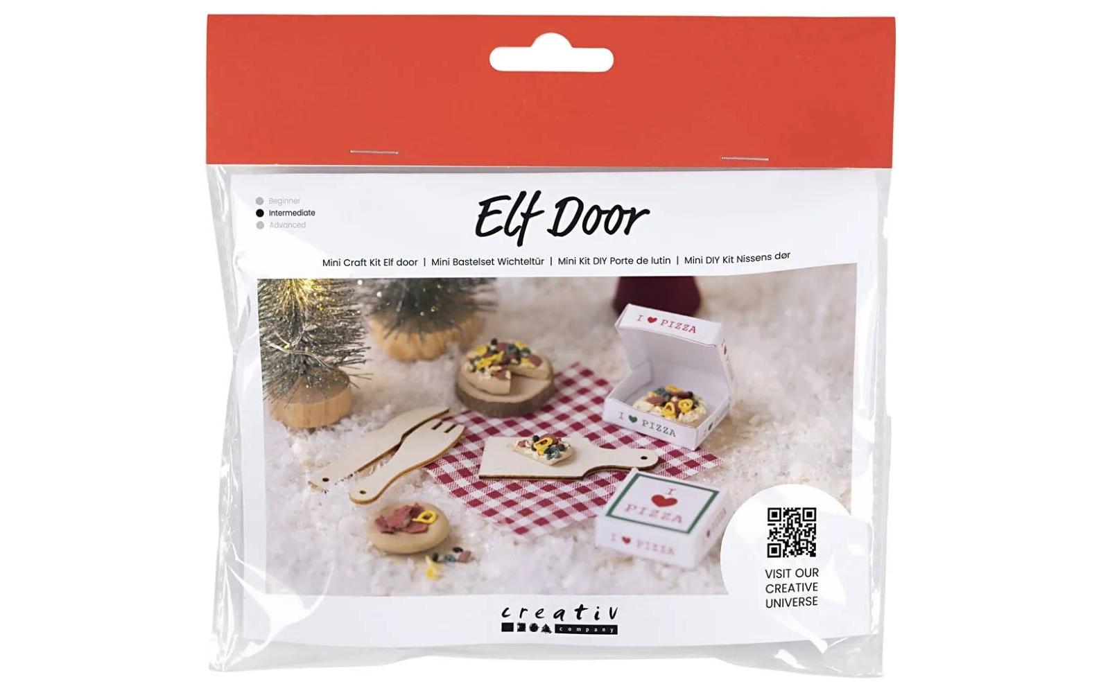 Creativ Company Elfentür / Wichteltür Pizza