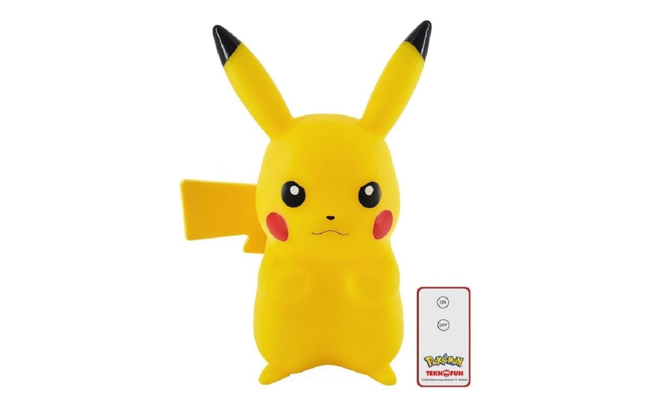 Teknofun Pokémon - LED-Lampe Pikachu 25 cm inkl. Remote, LED-Lampe