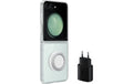 Samsung Flip Clear Gadget Case + 25W PD für Flip 5 inkl. Ladegerät