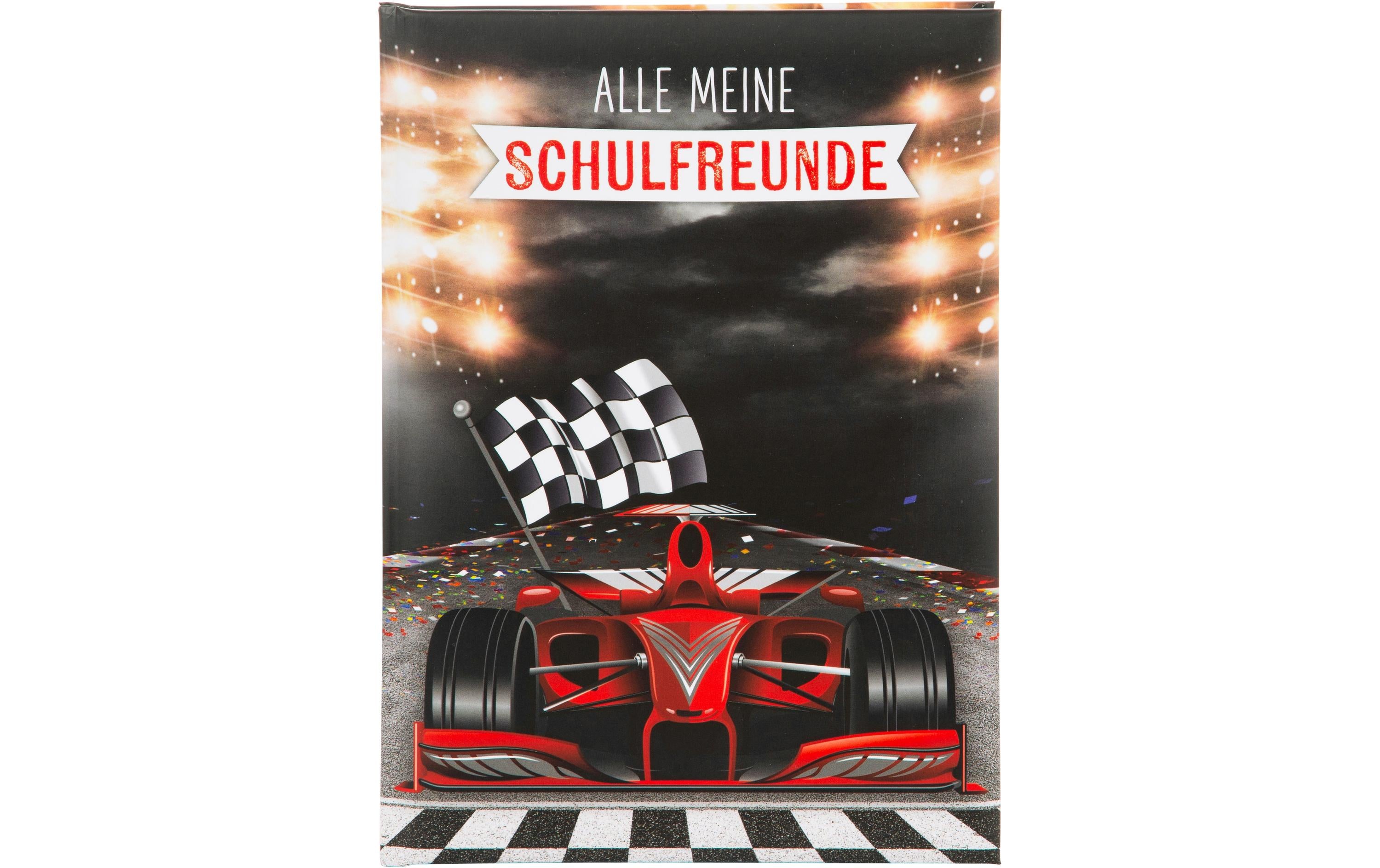 Goldbuch Freundebuch Racing 1 Stück, Grösse: A5, 88 Seiten Illustriert