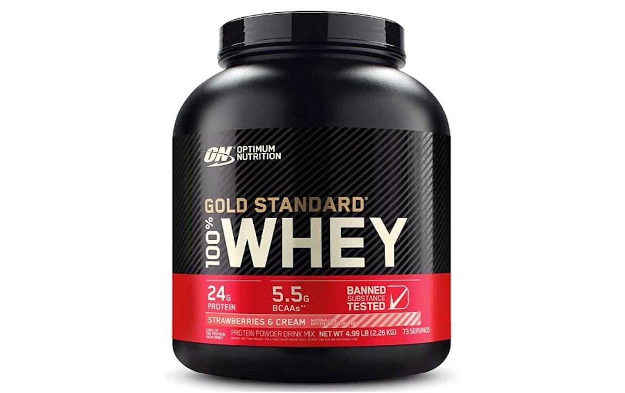 Gold Standard 100% Whey 2.3kg, Erdbeere