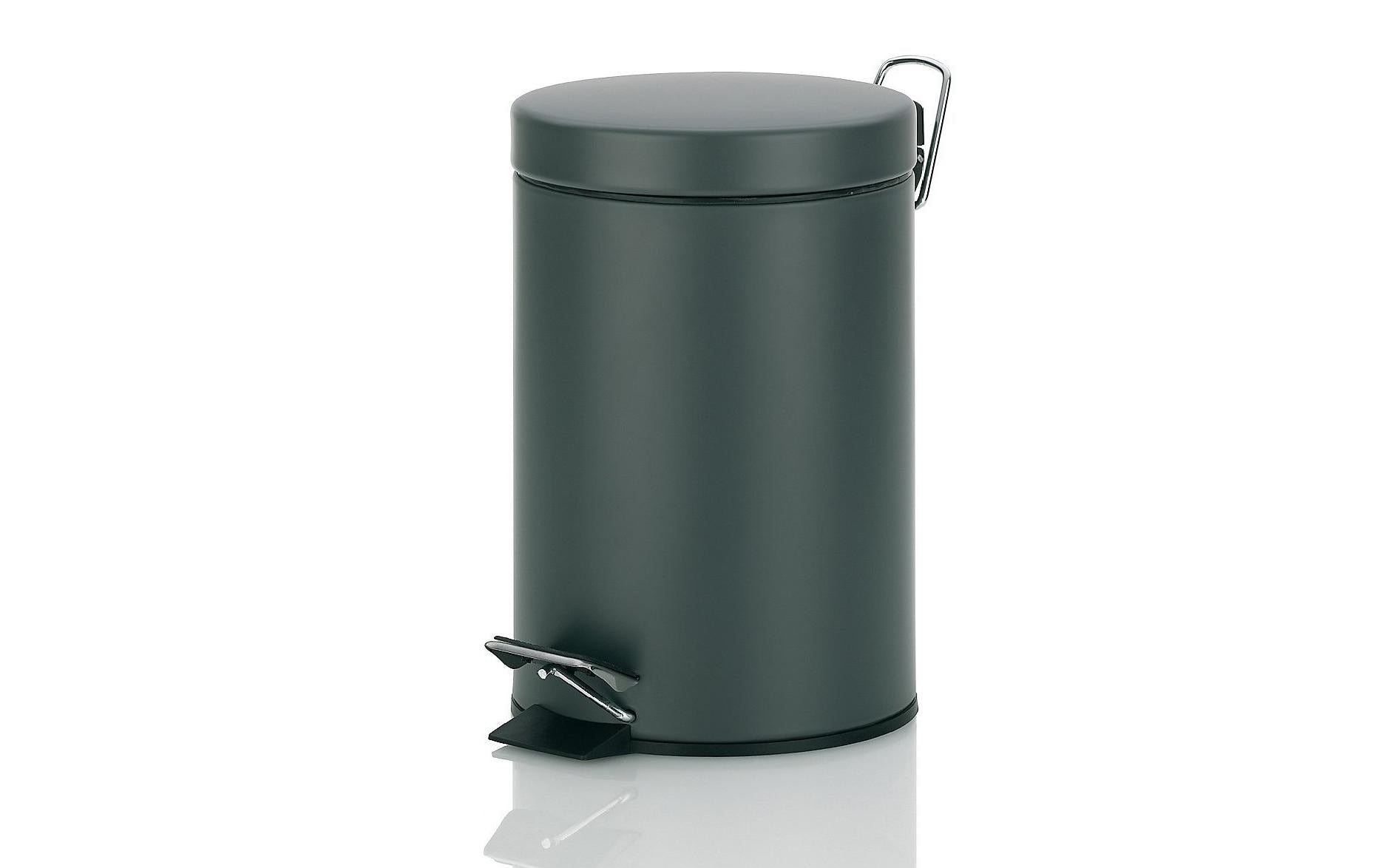 Kela Kosmetikeimer Monaco 3 Liter, Dunkelgrau