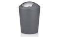 Kela Kosmetikeimer Marta 1.7 Liter, Kunststoff, Grau