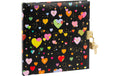 Goldbuch Tagebuch Heart dark Grösse: 16.5x16.5 cm, 96 Seiten