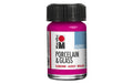 Marabu Porcelain & Glass Glossy Pink 131 Himbeere, 15 ml