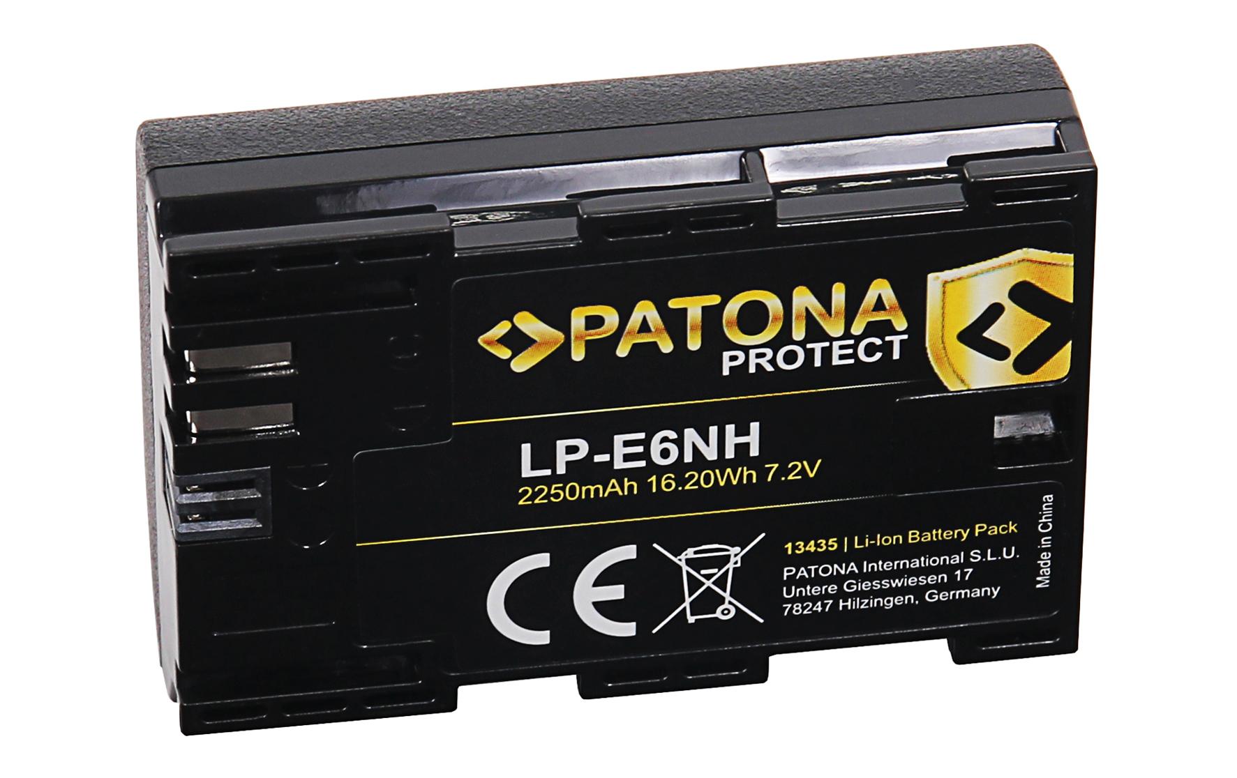 PATONA PROTECT Akku LP-E6NH f. Canon