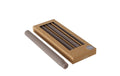Boltze Stabkerze Classic, 4 Stk. Paraffin, Braun,H:25cm,D:2.2cm