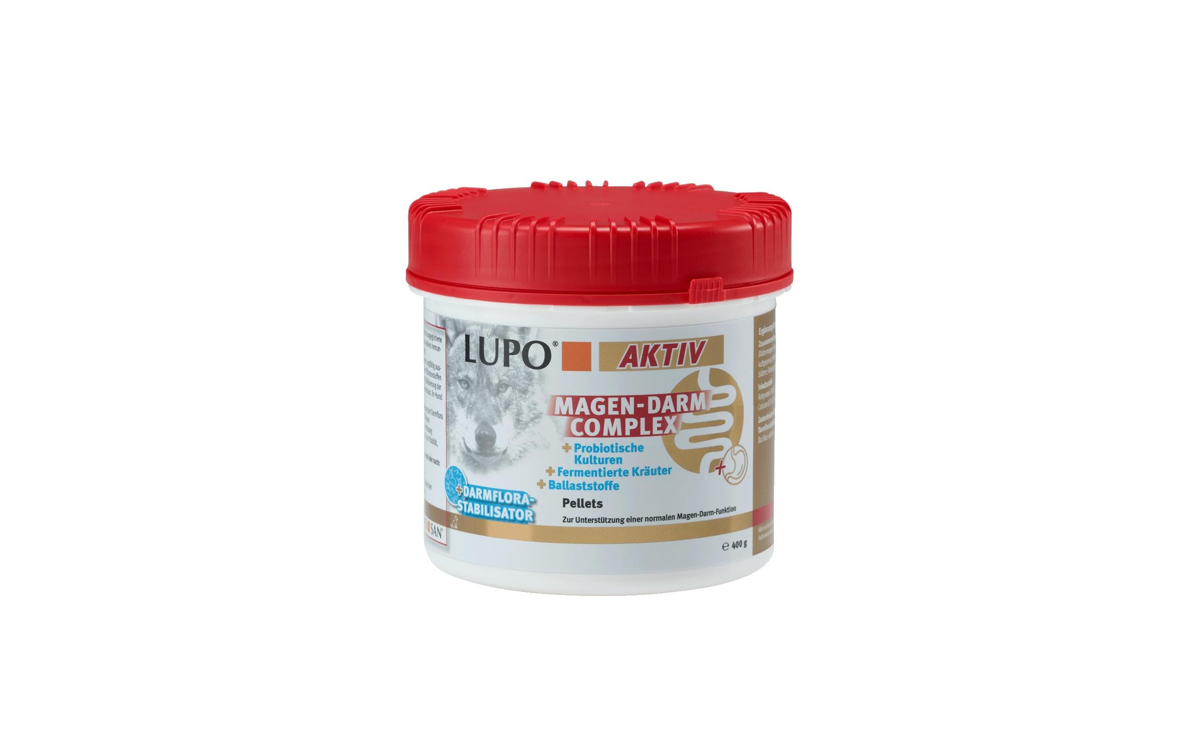 Luposan Aktiv MagenDarm Complex Pellets 400g, für Hunde